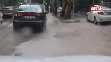 Elazığ’da sağanak yağış: Yollar göle döndü | Video