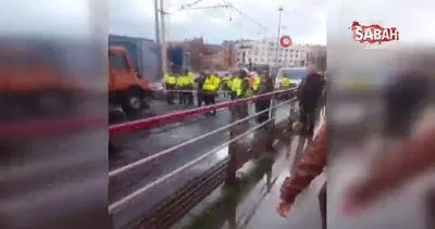 Güngören’de tramvaylar çarpıştı! | Video
