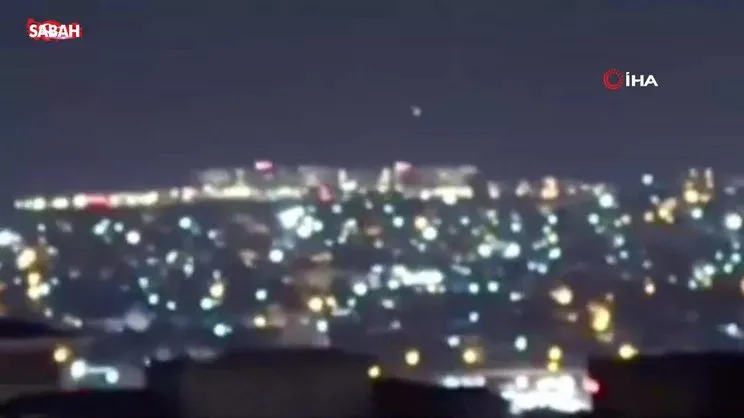 İran'ın İsrail'e attığı füzeler gece boyunca Gaziantep'ten görüldü | Video