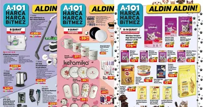 A101 AKTÜEL KATALOG İNDİRİMLERİ 8 Şubat 2024: Dikiş makinesi, dik süpürge... A101 aktüel ürünler bu Perşembe!