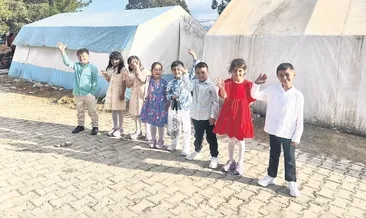Bayram alışverişi tamam! Depremzede minikler gülsün diye...