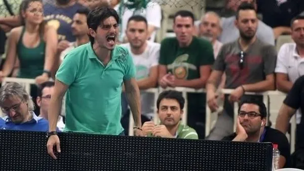 Panathinaikos Başkanı Dimitris Giannakopoulos'tan Türk taraftarlara küfür!