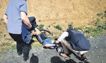 23 yaşındaki bisikletçinin kalbi durdu