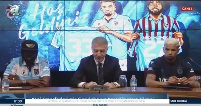 Son dakika spor haberi: Trabzonspor yeni transferleri Gervinho ve Bruno Peres için imza töreni düzenledi!