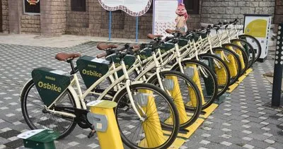 OSBİKE, 8 istasyonda 42 bisiklet ile hizmet veriyor