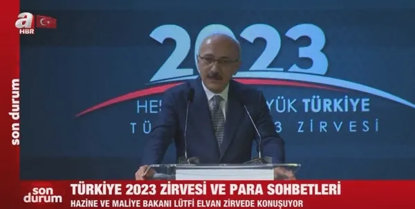 Son dakika: Hazine ve Maliye Bakanı Elvan’dan Türkiye 2023 Zirvesi’nde flaş açıklamalar | Asgari ücretle ilgili çarpıcı ifadeler