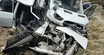 Hurdaya dönen otomobilden sağ kurtuldu #hatay