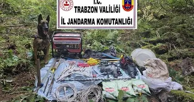 Trabzon’un Figanoy yaylasında define arayan 4 kişi yakalandı #trabzon