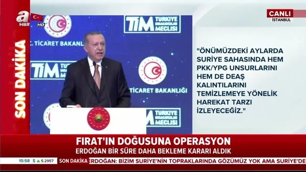 Cumhurbaşkanı Erdoğan, Türkiye'nin 500 Büyük Hizmet İhracatçısı Ödül Töreni'nde önemli açıklamalarda bulundu