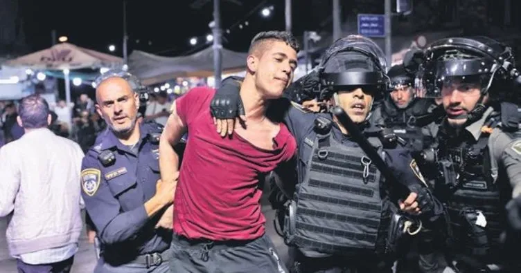 İsrail polisinden sert müdahale