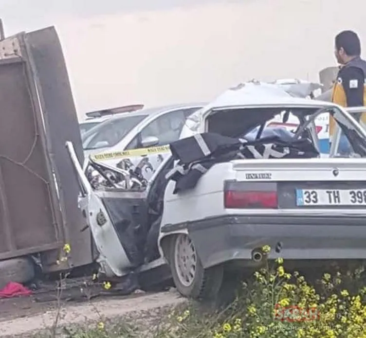 Şanlıurfa’da inanılmaz kaza: Minibüsten ayrılan römork otomobile çarptı