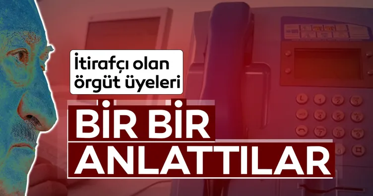 Bir bir anlattılar