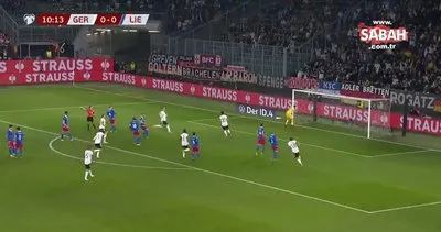 Almanya Lihtenştayn maçında insanlık dışı faul! Goretzka’nın boynu kırılıyordu! Almanya Lihtenştayn maç özeti izle | Video