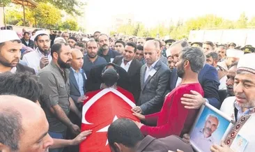 Roketli saldırının sivil şehidine veda