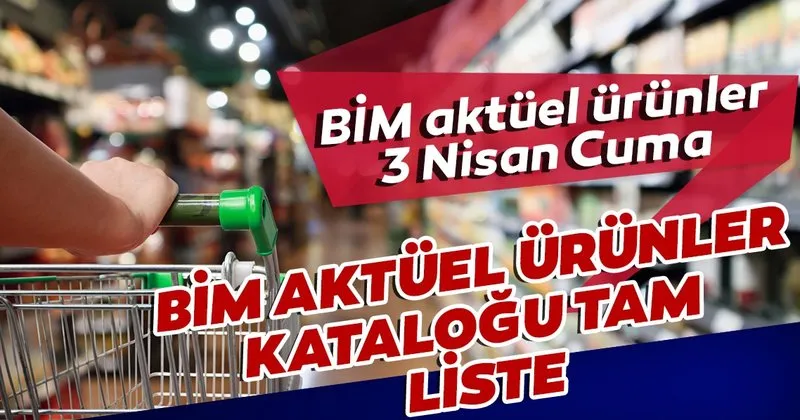 Yeni Hafta Bim Aktuel Urunler Katalogu Tam Liste Halinde Yayinlandi 3 Nisan Bim Aktuel Urunler Katalogunda Neler Var En Son Haber