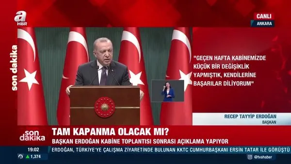 Son dakika haberler: Kabine toplantısı sona erdi! Başkan Erdoğan'dan terörle mücadele mesajı | Video