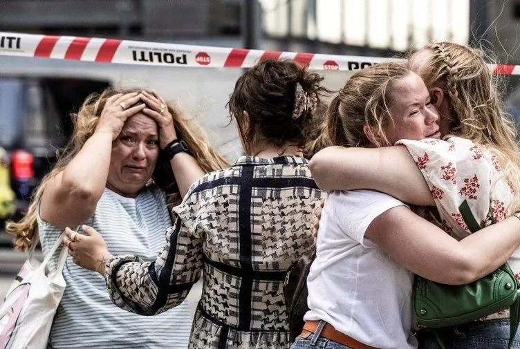 Danimarka'yı kana bulamıştı: Saldırgan görüntülendi! Türk vatandaşı dehşet anlarını anlattı