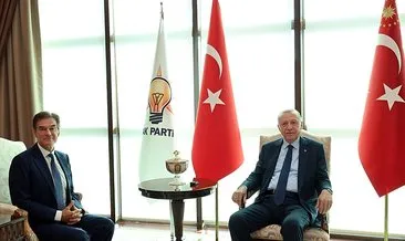 Başkan Erdoğan, Mehmet Öz’ü kabul etti