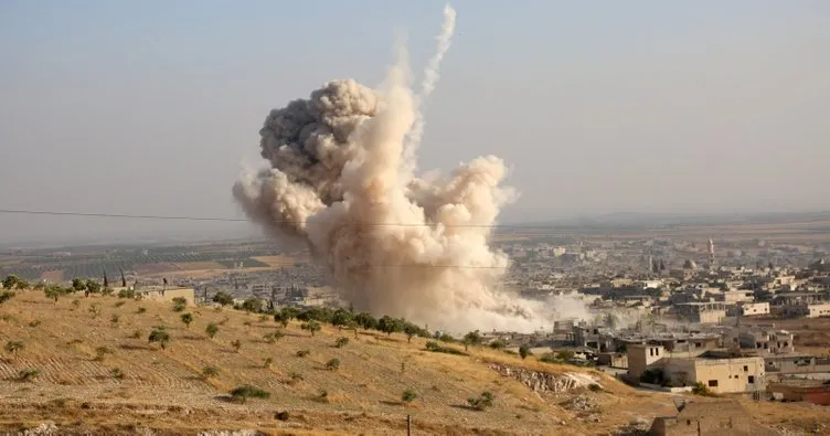 İdlib’e yoğun hava saldırıları sürüyor
