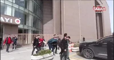 Adliye önünde polise saldırıya 4 tutuklama | Video