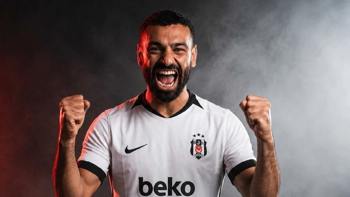 Beşiktaşlı futbolcuların sevinç anı