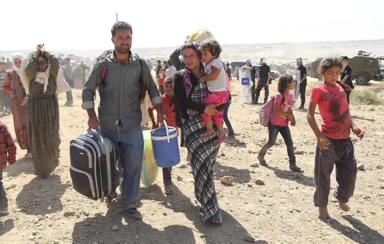 IŞİD’den kaçan Suriyeliler Türkiye’ye böyle sığındı