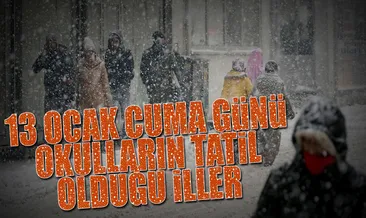 17 Ocak 2017 Cuma günü tatil olan iller