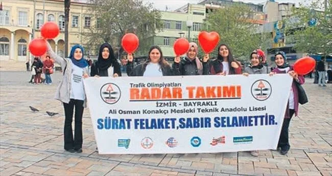 Liseli gençlerin trafik duyarlılığı proje oldu
