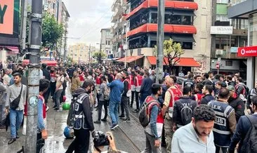 Gemlik Yürüyüşünde polise yumruk