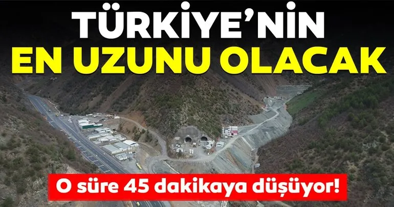 Tamamlandığında Türkiye’nin en uzunu olacak! O süre 45 dakikaya inecek