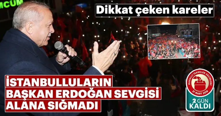 Başkan Erdoğan İstanbul’un farklı noktalarında vatandaşlarla buluştu