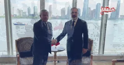 Dışişleri Bakanı Fidan, İtalyan mevkidaşı Tajani’yle görüştü | Video