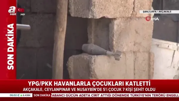 YPG /PKK havanlarla çocukları katletti