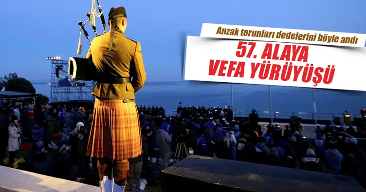 57’nci Alay’a vefa yürüyüşü