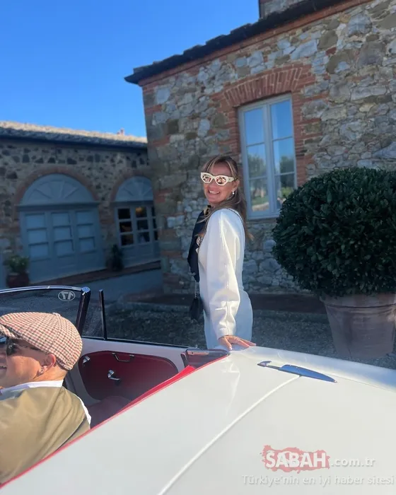 Pınar Altuğ ile Yağmur Atacan çifti Toskana pozları ile düşman çatlattı! Film sahnesi gibi karelere beğeni yağdı...