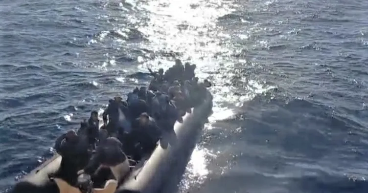 İzmir’de 44 düzensiz göçmen kurtarıldı