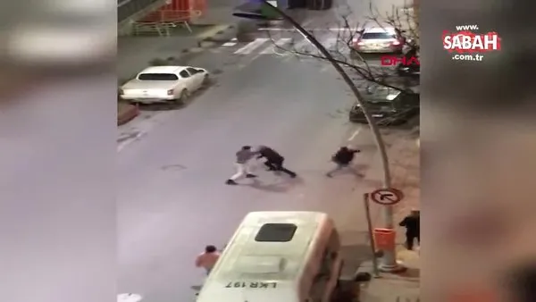 Sultangazi'de sürücülerin kavgası kamerada | Video