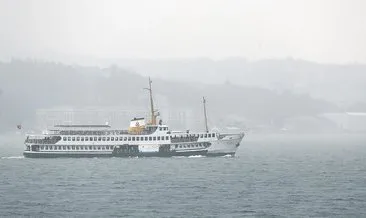 İstanbul’da bazı deniz seferleri iptal oldu
