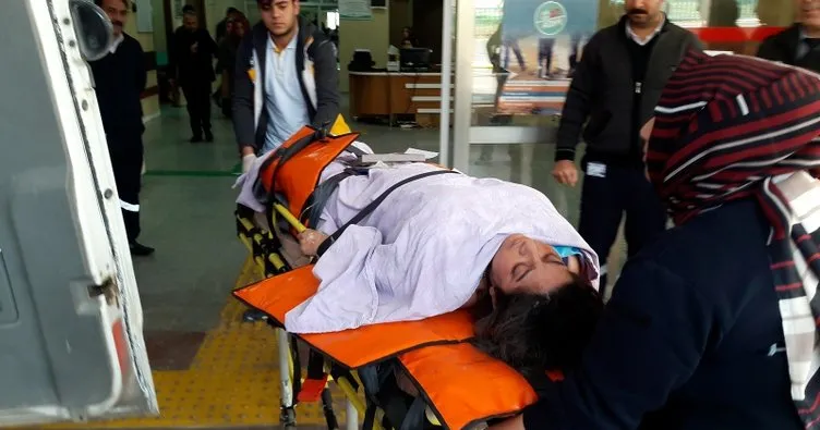 Suriye sınırında mayına basan kadın ağır yaralandı