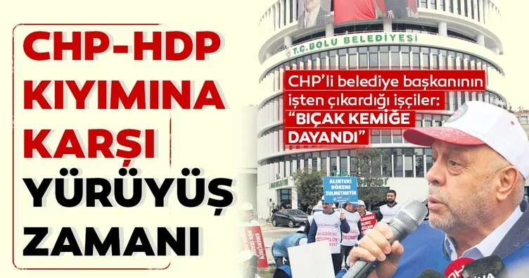 CHP-HDP kıyımına karşı yürüyüş zamanı