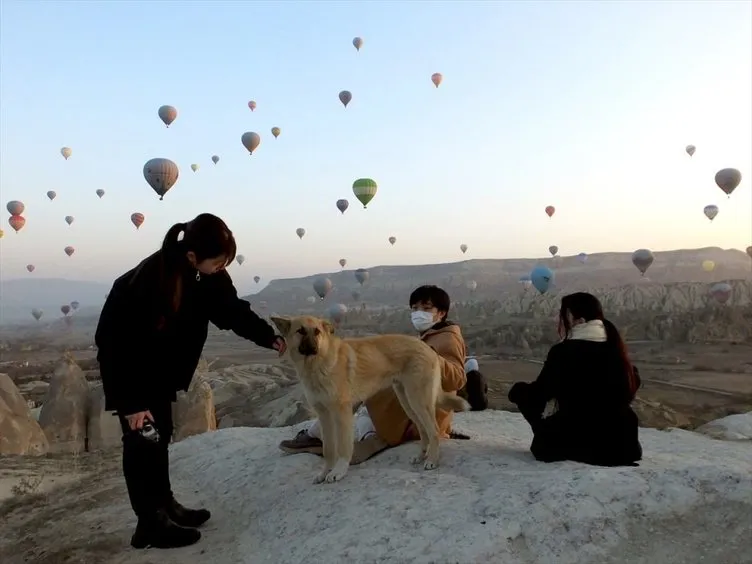 Kapadokya’yı 329 bin turist kuş bakışı izledi