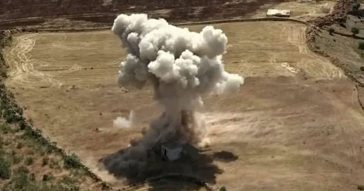 420 kilogram amonyum nitrat ile hazırlanan patlayıcı imha edildi