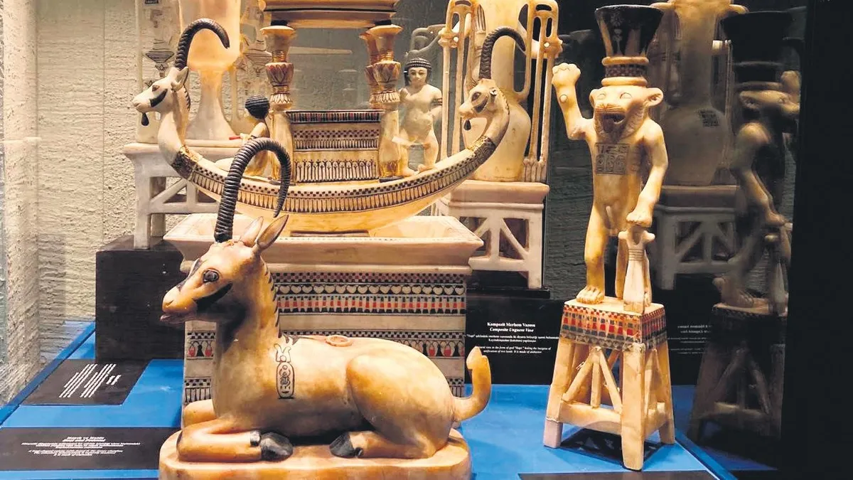 Tutankhamun’un hazineleri Ankara’da