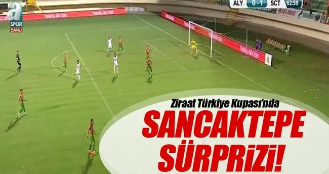 Aytemiz Alanyaspor - Sancaktepe Belediyespor maç sonucu