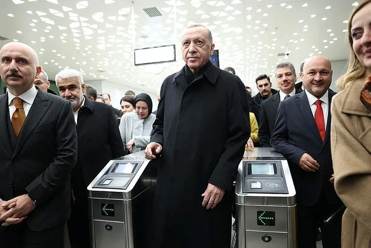 Başakşehir-Kayaşehir metrosu hizmete açıldı: Başkan Erdoğan ilk sürüşü gerçekleştirdi