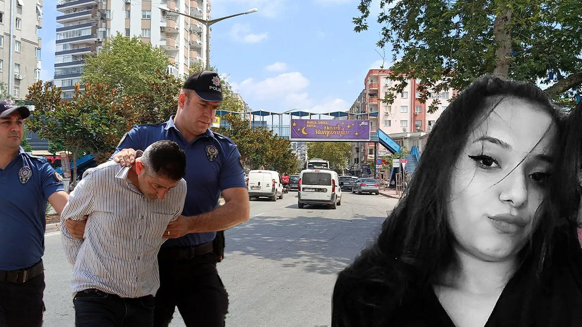 Adana'da yaya geçidinde kaza yapan minibüs ve polis ekipleri