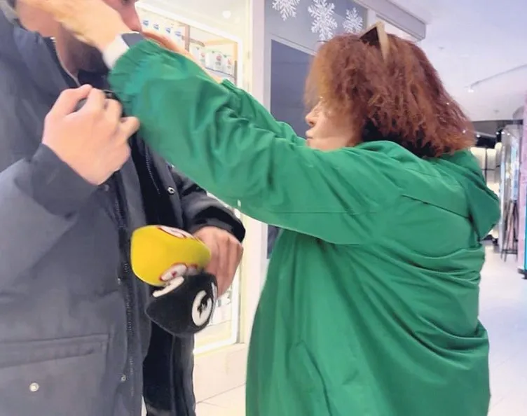 Müjde Ar ortalığı birbirine kattı! Gazetecilere hakaret etti, muhabirin yakasına yapıştı!