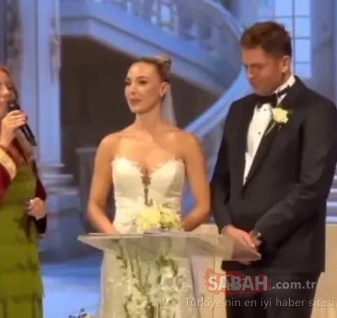 Mert Öcal ve Sude Burcu evlendi! Mert Öcal ve Sude Burcu’nun düğününden ilk kareler!