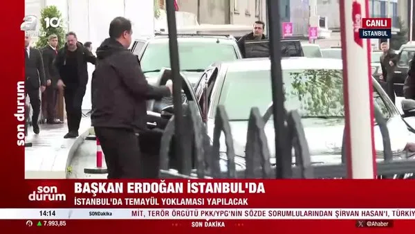 Başkan Erdoğan, seçim çalışmaları için İstanbul'da | Video