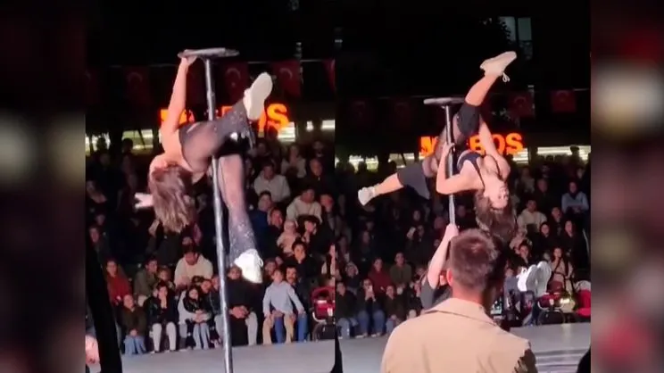 23 Nisan gösterilerindeki erotik şov skandalına tepkiler çığ gibi! | Video